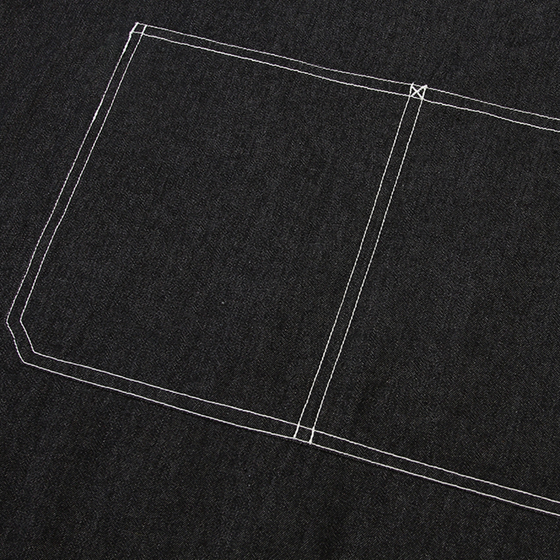 New Fashion Style Novelty Funny Durable Denim Apron Custom Logo Printing