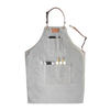 New Style Adjustable Canvas Work Apron with Custom Pockets