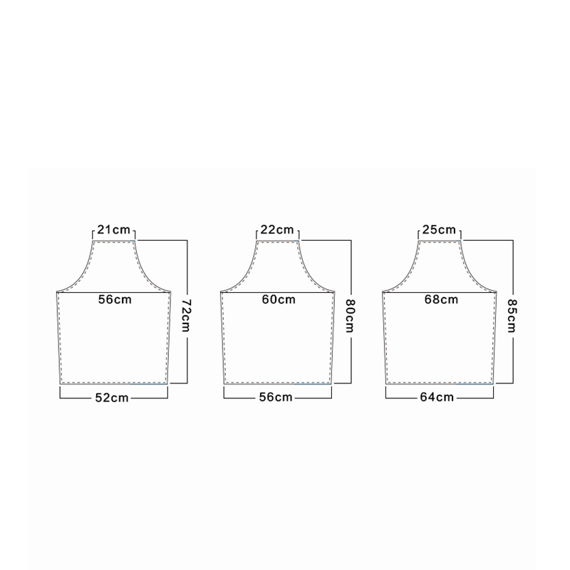 Superior Washed Canvas Cowhide Leather Tooling Apron