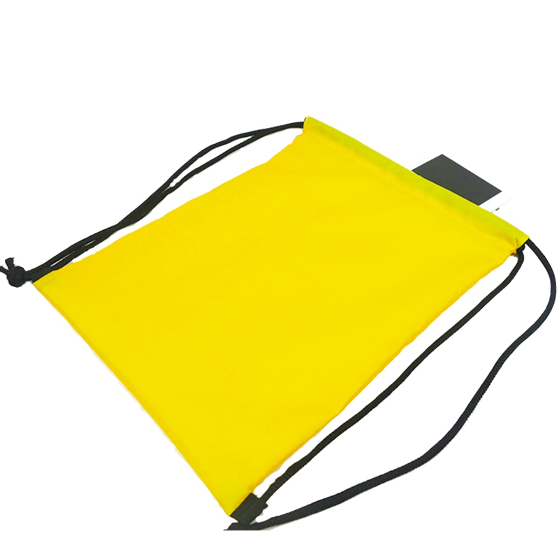 Waterproof polyester drawstring backpack