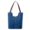 Strong load bearing thicker canvas women tote bag