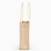 Simple design durable linen shopping bag for sale