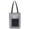 Wholesale top quality eco-friendly and delicate women felt tote bag for travelling