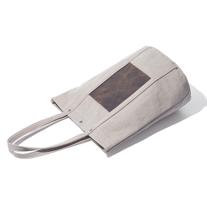 New style fashion high end original design recycled canvas tote shopping bag for promotional