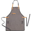 Custom logo printed high-end creative different canvas cotton apron for kitchen