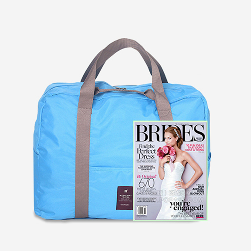 Large capacity duffel packaging bag household strong waterproof oxford bag lightweight practical folded travel bag