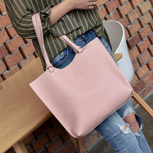 Fashion waterproof durable new style design soft comfortable pu leather women handbag