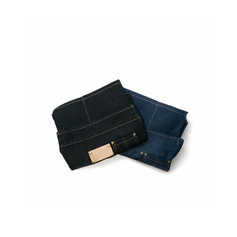 LOGO Custom Durable Thicken Denim Fabric Workshop Work Apron