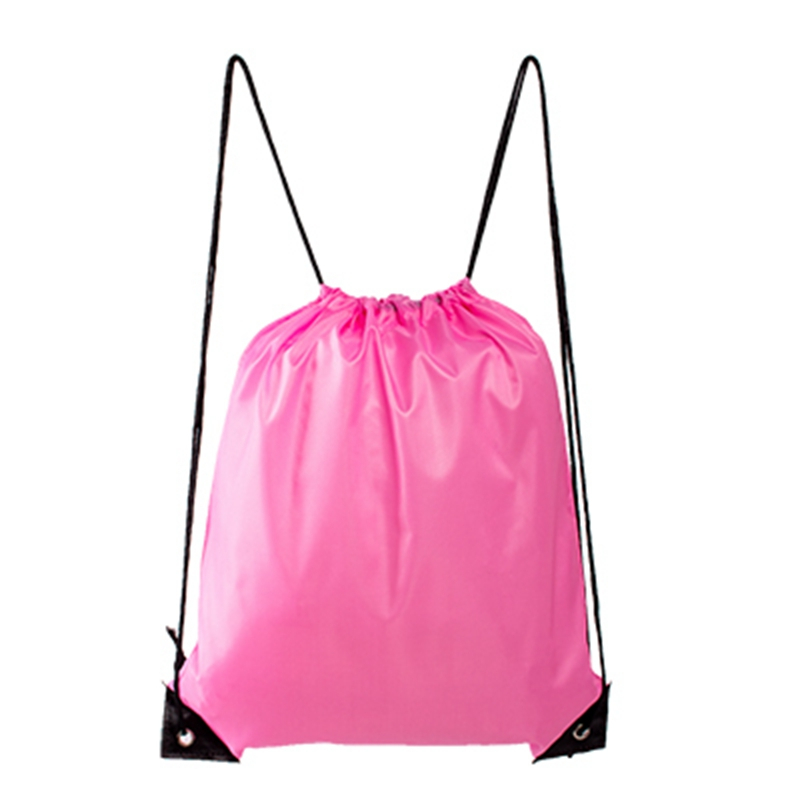 Lightweight foldable nylon drawstring backpack Buy Product on WUXI