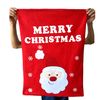 Santa gift bag large drawstring non woven bag