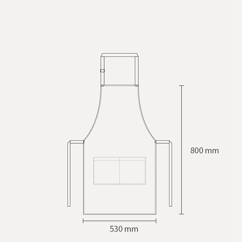 Simple Design Household Denim Gardening Apron