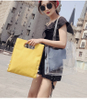  Wholesale waterproof clear Pvc tote shopping bag for traveling and gift