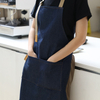 Promotional cheap cooking wear resistant and anti oil restaurant chef and waiter work cleaning apron