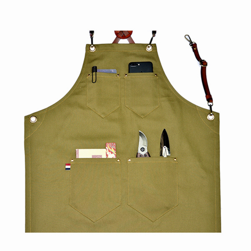 Professional Factory Wholesale Custom Logo Comfortable Durable Work Uniforms Apron
