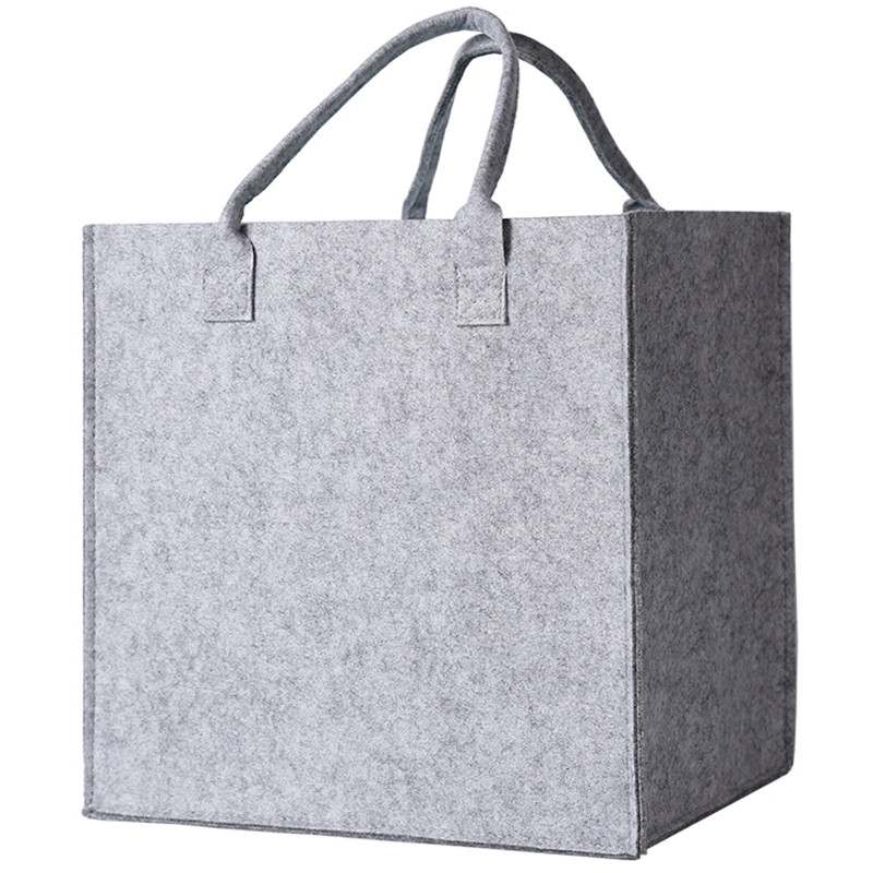 Factory price high quality reusable and comfortable felt shopping bag