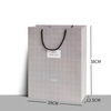 Wholesale luxury custom printed paper gift shopping retail bags with logo and handles