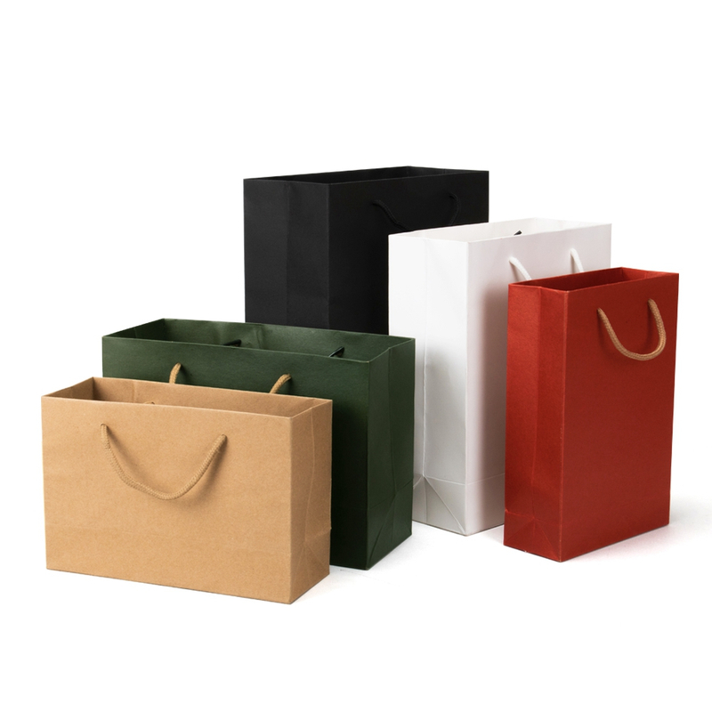 Simple shopping gift sundry paper bags can be wholesale custom LOGO