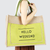 Extra large capacity practical jute bag 