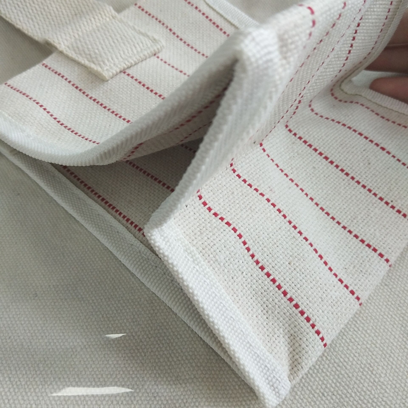 Small size embroidery canvas tote bag