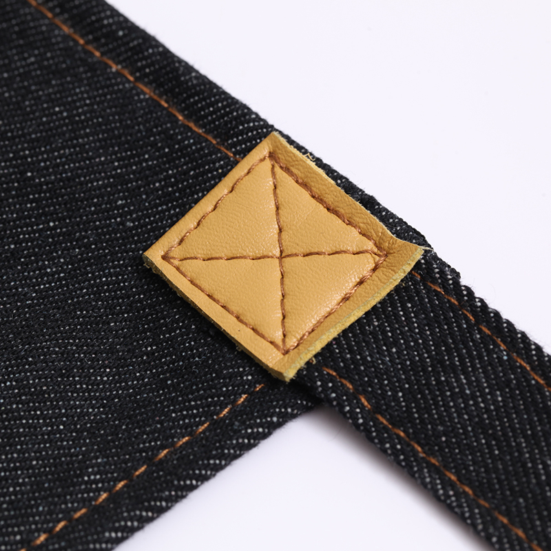 Wholesale Wear-resistant Washable Denim Waist Apron for Cafe