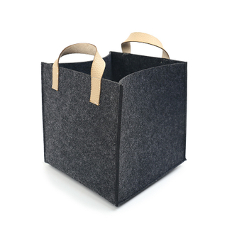 Amazon best selling different sizes customized soft felt shopping bag