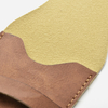 Portable retro soft leather glasses bag simple reading glasses myopia glasses holster protection storage leather bag