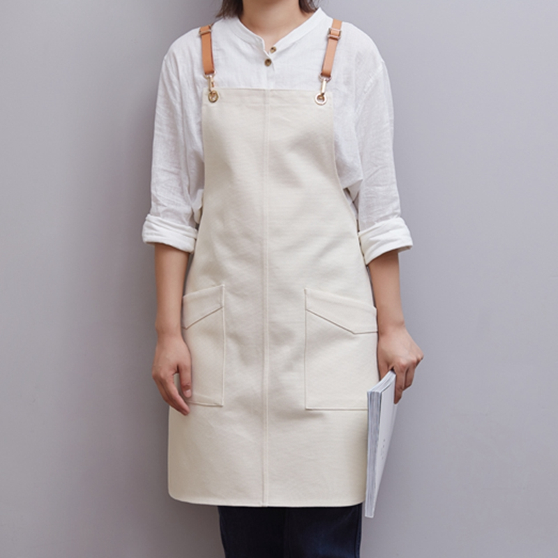 Original Household Canvas Fabric Restaurant Bakery Floral Gardening Design Work Apron