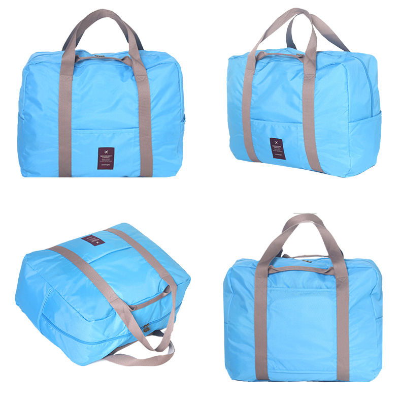 Large capacity duffel packaging bag household strong waterproof oxford bag lightweight practical folded travel bag
