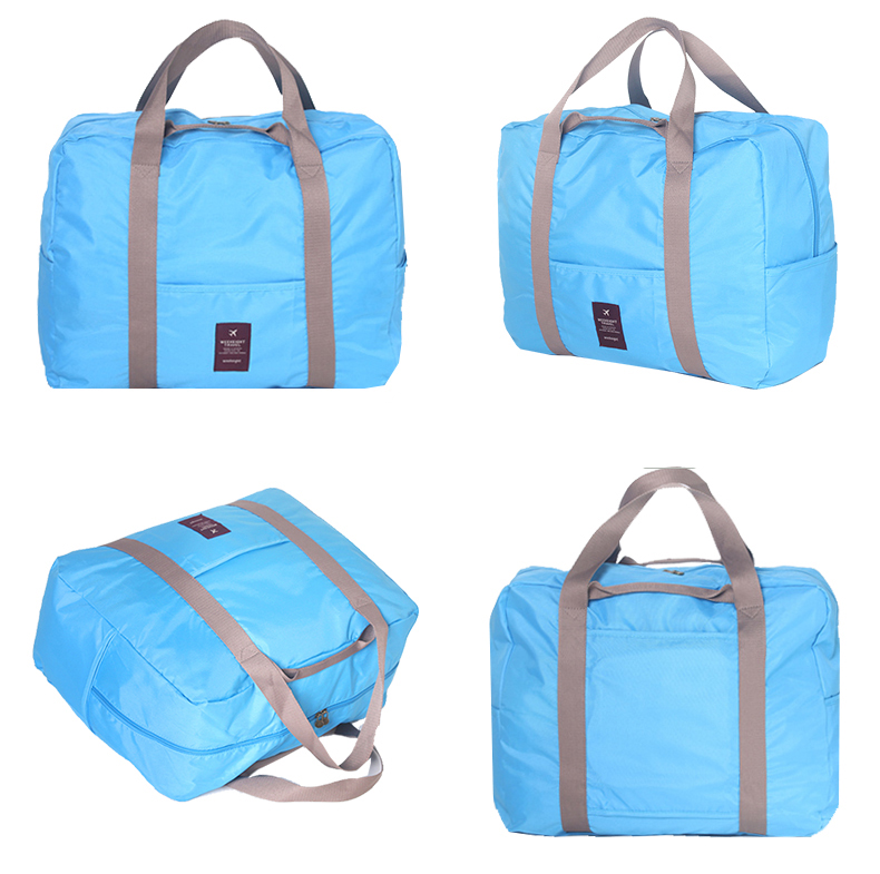 Large capacity duffel packaging bag household strong waterproof oxford bag lightweight practical folded travel bag