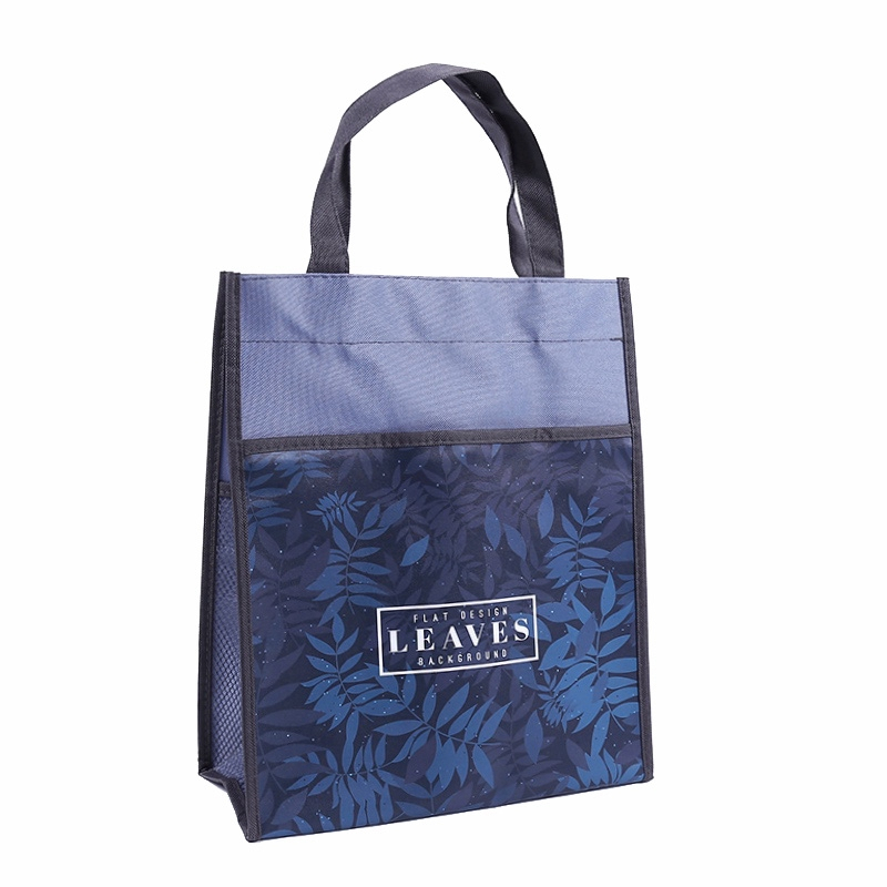 Korean version of the thick waterproof shopping bag Oxford cloth folding portable large capacity travel tote bag