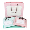 Factory customize coated fold able paper bag for luxury gift paper shopping bag