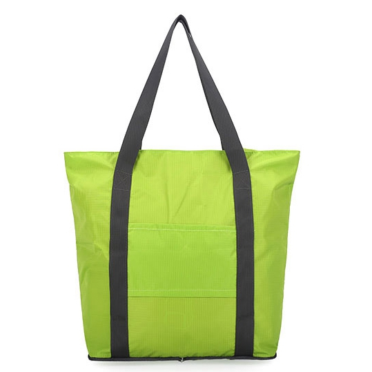 Simple design large lightweight waterproof nylon travel bag with foldable style