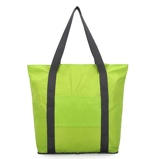 Simple design large lightweight waterproof nylon travel bag with foldable style