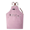 Newest hot selling custom printing colorful cotton canvas work apron