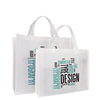 New environmentally friendly custom letter portable non woven shopping bag