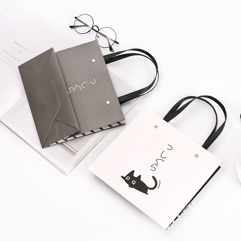 Custom logo printed multifunction eco-friendly and dustproof paper bag