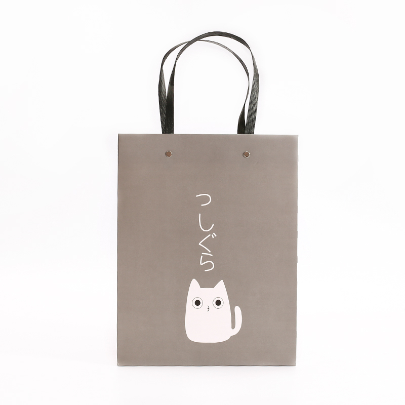 Cute pattern design waterproof and durable gift paper bag with high quality 