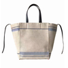 2018 new simple cotton and linen shoulder bag large capacity shopping bag tote bag