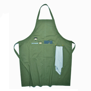 Eco-friendly Comfortable 100% Cotton Household Kitchen Apron
