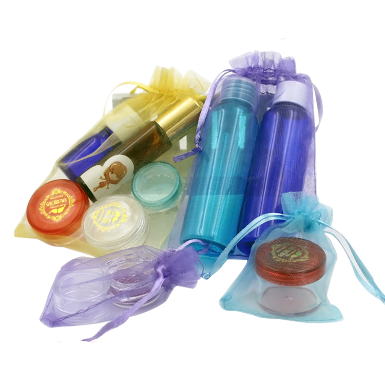 Transparent wedding gift package organza drawstring bag