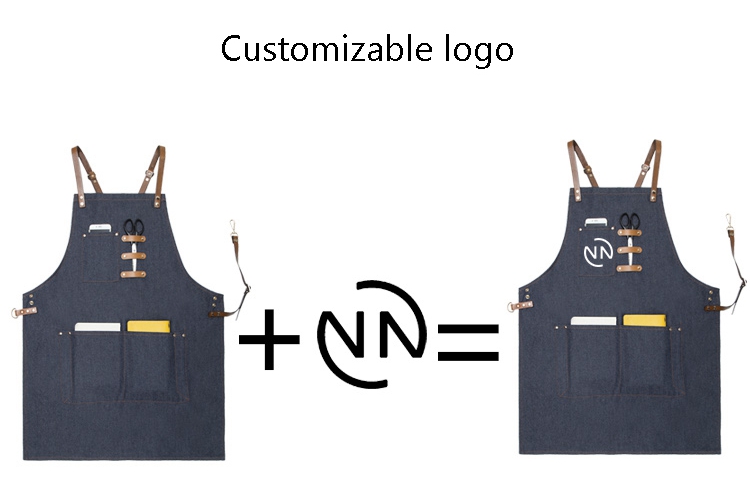 denim apron with leather strap (10)