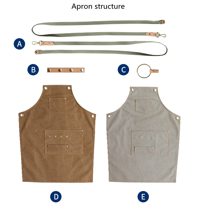 cotton canvas apron (7)