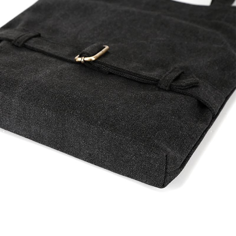 Simple original design new style fashion women washed cotton canvas tote shopping bag for wholesale