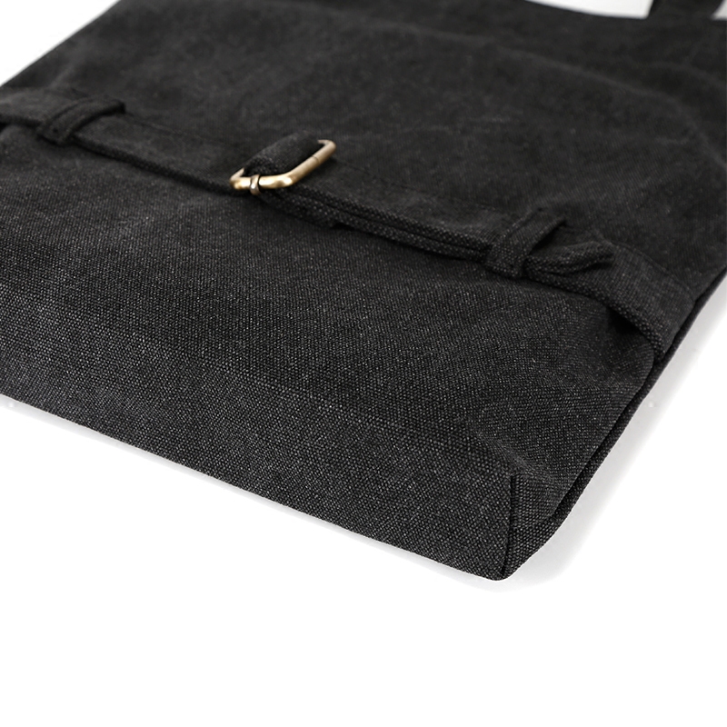 Simple original design new style fashion women washed cotton canvas tote shopping bag for wholesale