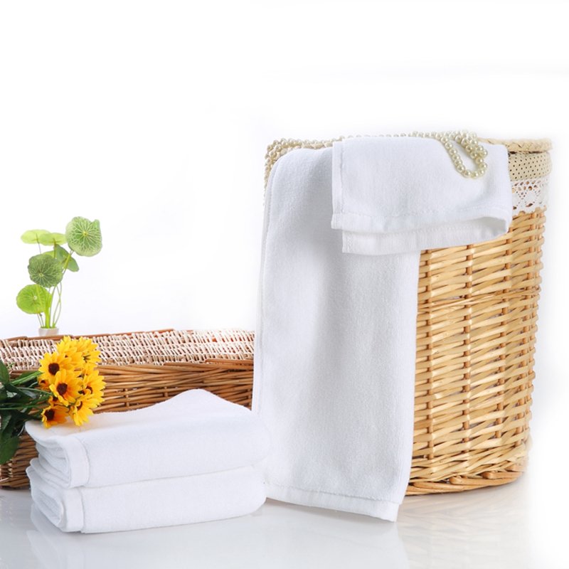 Factory direct supply 100% cotton hote pure white towel 