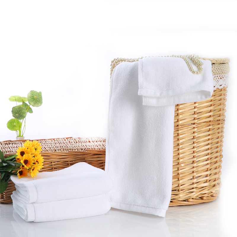 Factory direct supply 100% cotton hote pure white towel 