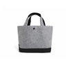 Popular handbag logo printed customized shopping felt tote bags