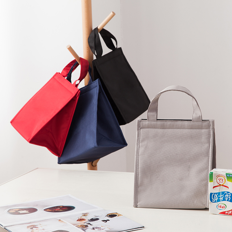 Thick waterproof aluminum foil Oxford cloth lunch box bag insulation Tote lunch bag