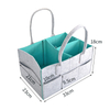 Felt Material Baby Diaper Large Capacity Handbag Eco Friendly Breathable Felt Storage Baskets With China Supplier