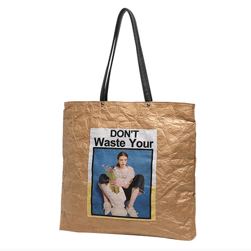 High quality new style foldable and tear resistant strong durable eco friendly breathable tyvek tote shopping bag